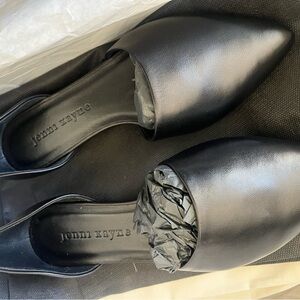 **RARE** NWT Jenni Kayne D’orsay Flats in Nappa Black